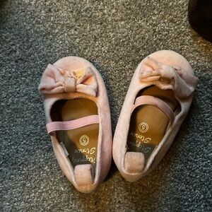 Pink Bow Kids Shoes